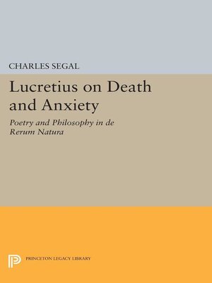 cover image of Lucretius on Death and Anxiety